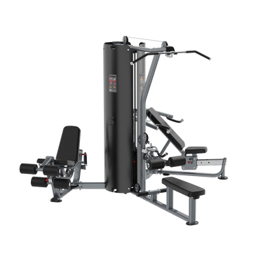 Insight Fitness 3 Station Multi Gym BS004 with multiple attachments on a white background